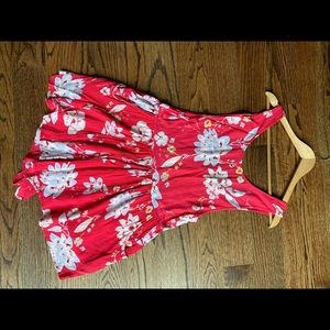 Floral Red Romper from Billabong